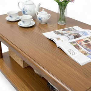 Traditional/Farmhouse Rectangular Ash Wood Living Room/Dining <b>Table</b> Set TT68258 - Product Image 5