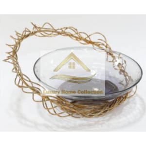 Bol martelé en laiton de taille longue avec artisanat décoratif de table poli brillant pour la cuisine et logo personnalisé disponible - Product Image 3