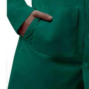 Batas de Laboratorio para Hombre, Ropa Exterior Profesional, Estilo Clásico con Botones, Batas de Laboratorio Tejidas de Alta Calidad para Uso en el Lugar de Trabajo - Product Image 3