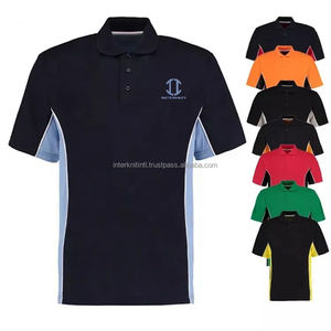 Camisas de Punto con Botones para Hombre, Estilo Casual de Verano, 100% Algodón, Bordadas, de Secado Rápido, Transpirables, Manga Corta, para Golf, Fútbol, Tenis - Product Image 5