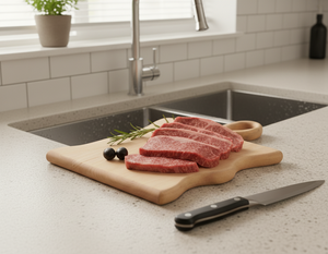 Tabla de Cortar de Madera OEM con Asa de Lazo |   Tabla de Servir y Cortar al por Mayor - Product Image 5