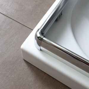 Mampara de Ducha Esquinera Corredera de Vidrio Transparente Lima 70X100 CM - Product Image 6