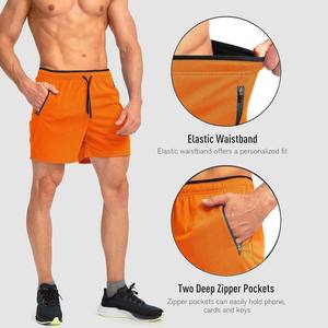 Shorts d'entraînement unis Offre Spéciale respirant séchage rapide coupe ample grande taille shorts pour hommes pantalon polyester coton shorts de jogging pour hommes - Product Image 4