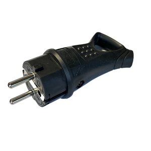 SCHUKO ปลั๊กยางพร้อม16A ต่อสายดิน/IP44 250V พร้อมที่จับสีดำ-วัสดุไฟฟ้า/ปลั๊กหลายซ็อกเก็ต - Product Image 3