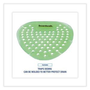 Filtres jetables pour urinoirs Boardwalk Gem, forme solide, parfum menthe, vert (12/boîte) - Product Image 2