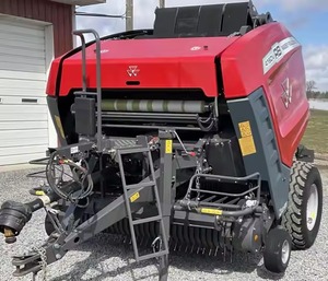 Cosechadora de forraje de alta calidad, empacadora de ensilado, prensa de hierba de paja de heno, máquina empacadora, Mini empacadora redonda para heno y paja - Product Image 6