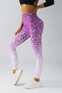 Yoga Leggings Sans Couture Pour Les Femmes Scrunch Butt Gym En Gros Vente Chaude Logo Imprimer Personnalisé Gym Fitness Yoga Leggings Pantalon - Product Image 6