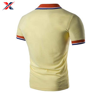 เสื้อเชิ้ตผู้ชายผ้าถักพิมพ์ลาย ระบายอากาศได้ดี ไม่เป็นขุย ผลิตจากโพลีเอสเตอร์/คอตตอน ไซส์ใหญ่ สไตล์วินเทจ แขนสั้น สีพื้น - Product Image 2