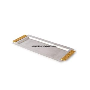 Bandeja de chocolate de acero inoxidable Diseño personalizado Bandeja de chocolate hecha a mano Bandeja de chocolate elegante y clásica - Product Image 1