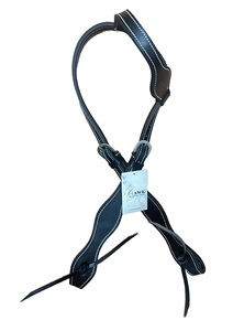 Haute qualité en cuir occidental noir une oreille Headstall équestre Tack ensemble collier de tête en gros équitation produits en cuir - Product Image 3