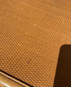 Mesa auxiliar rectangular de ratán natural, decoración para el hogar y el jardín, para el hogar, hotel y restaurante, tejida a mano de Vietnam - Product Image 3