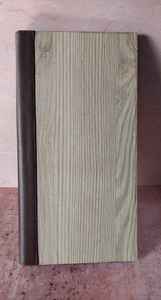 Dossier de menu OEM classique A4 pour hôtels et restaurants 8.5x11 pouces Couvertures de livre de présentation en bois avec supports en métal PU - Product Image 4