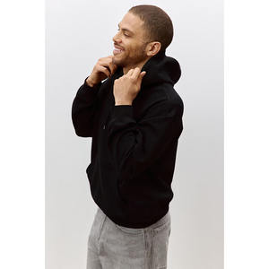 Sweat-shirts à capuche oversize de haute qualité en molleton épais 100% coton pour hommes, vente en gros de vêtements de rue, sweat-shirts unisexes pour hommes - Product Image 5