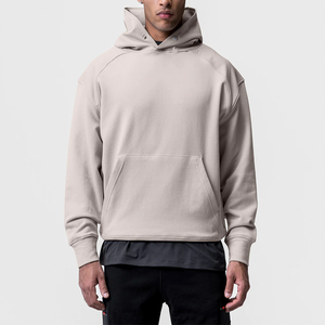 Nouveau design de sweat à capuche lourd pour hommes vintage unisexe avec logo brodé personnalisé - Product Image 1