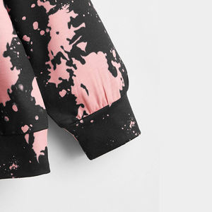 Sudadera con capucha de algodón para mujer, prenda deportiva de talla grande, Casual, de manga larga, fabricante OEM - Product Image 4