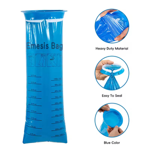 Bolsa de Emergencia para Vómito Portátil y Sellada MU, Material LDPE, para Viajes, <span class=keywords><strong>Embarazo</strong></span> y Avión - Product Image 3