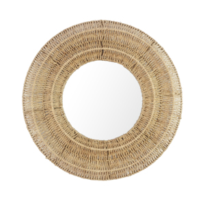 Espejo de Yute natural hecho a mano gran oferta vietrustic para decoración de oficina - Product Image 2