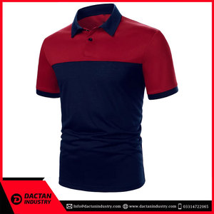 Meilleure vente 100% coton tricoté pour polo confortable séchage rapide avec style brodé décontracté respirant motif solide Pri - Product Image 3