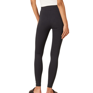 Leggings pour femmes en tricot à taille haute, coupe régulière, taille élastique, yoga, respirant, antibactérien, décontracté, OEM, sans couture - Product Image 2