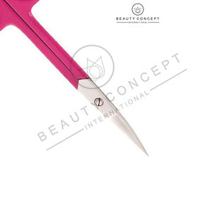 Ciseaux à cuticules extra fins droits en acier inoxydable professionnels pour manucure, à pointe fine, pour droitiers - Product Image 6