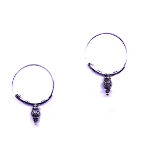 Party Wear Ensemble de boucles d'oreilles en forme de boule pour femmes en argent sterling 925 plaqué or Vermeil - Product Image 2