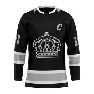 Jersey de hockey sobre hielo al por mayor de fábrica 100% poliéster sublimado de calidad superior personalizado proveedor de Jersey de hockey sobre hielo de Pakistán - Product Image 2