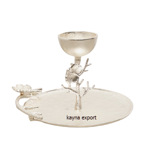 Cuenco chapado en oro decorativo de lujo más vendido nuestra nueva colección diseño de hoja de metal decorativo para el hogar - Product Image 4