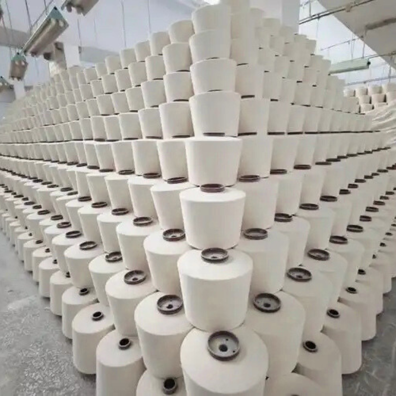 Custom Knitting Weaving Yarn 100% or Blended Merino Wool Cotton Cashmere Bamboo Modal Mulberry Silk Lyocell Linen Milk ,etc