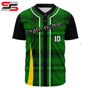Maillot de baseball personnalisé chemises de baseball cousues uniforme de sport hommes femmes garçons sports d'équipe tenue décontracté - Product Image 5