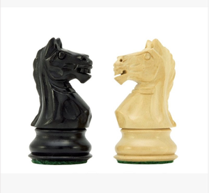 Jeu d'échecs en bois élégant King de 3.25 pouces avec planche en bois dur durable et pièces magnifiquement sculptées pour débutants et experts - Product Image 5