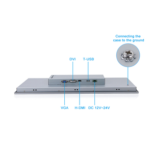 Nhúng màn hình cảm ứng LCD hiển thị kiosk 1000nit độ sáng cao cảm ứng công nghiệp Màn hình Màn hình 21.5 inch hiển thị công nghiệp - Product Image 4