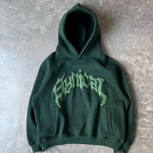 Unisex <b>Men's</b> <b>Hoodie</b> <b>White</b> <b>Zip</b>-<b>Up</b> Pullover Oversized 100% Cotton Fleece Breathable High Quality for Autumn Winter Thermal - Product Image 3