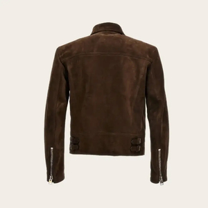 แจ็กเก็ตหนังกลับสำหรับผู้ชายแจ็คเก็ตหนังกลับแท้สำหรับผู้ชายแจ็คเก็ตหนังกลับคาวบอยตะวันตกที่กำหนดเอง - Product Image 3