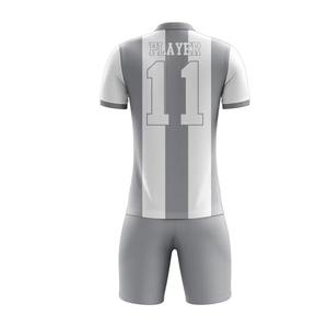 Ensemble de maillot de football personnalisé, nouveau style, uniforme complet, vierge, 100% polyester, uniforme de club personnalisé, maillot de football - Product Image 2