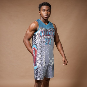 Uniforme de Baloncesto Personalizado 2026 de Alta Calidad, Transpirable, Talla Grande para Adultos, Último Diseño, 100% Poliéster - Product Image 2