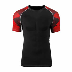 2025-26 Jiu Jitsu Rash Guard Vêtements de sport en coton pour hommes Kimono OEM Time Lead Support Material Adultes Rash Guard avec service OEM - Product Image 4