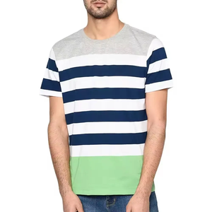 Camiseta de hombre precio al por mayor camisetas jóvenes y adultos moda casual hombres camisetas para hombres para usar camisa transpirable - Product Image 1