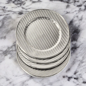 Vaisselle Forme Ronde Design Moderne Serveur de Nourriture Assiette de Chargeur de la Plus Grande Qualité Assiette d'Affichage des Aliments au Prix de Gros - Product Image 4