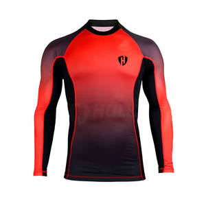 เสื้อรัดกล้ามเนื้อผู้ชายคุณภาพพรีเมียม สีตามสั่ง ผลิตจากผ้าสแปนเด็กซ์โพลีเอสเตอร์ ขายส่งเสื้อรัดกล้ามเนื้อ - Product Image 1