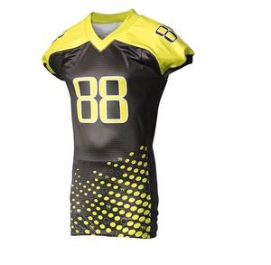 ชุดอเมริกันฟุตบอลสำหรับผู้ชายชุดอเมริกันฟุตบอลแบบแห้งเร็วระบายอากาศได้ดีดีไซน์ดีที่สุดงานตามสั่ง - Product Image 1