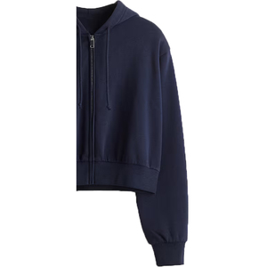 Vestido Sudadera de Forro Polar Personalizado para Mujer, 100% Algodón, Transpirable, Resistente al Viento, Ecológico, Diseño Bordado en Relieve en la Parte Delantera - Product Image 5