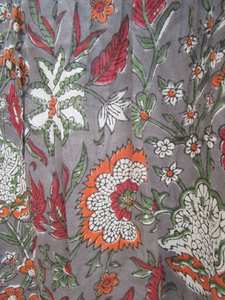 Tradicional bohemio indio bloque de mano algodón impreso nueva moda madre e hija a juego contraste multicolor vestidos conjuntos - Product Image 4