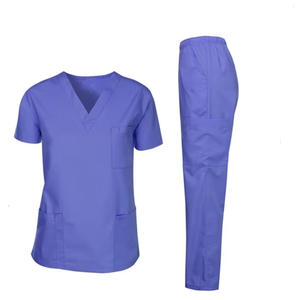Conception moderne de mode Vente en gros de gommages d'infirmières tissées Ensemble de costumes d'infirmières uniformes médicaux à la mode - Product Image 5