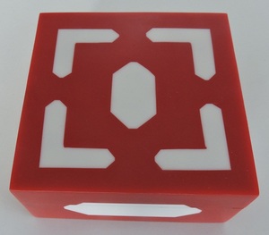 Joyería de lujo de madera y resina pulida a mano de alta calidad tipo regalo joyero embalaje de joyería - Product Image 5
