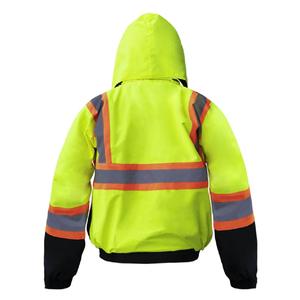 Logo personnalisé Veste de travail pour hommes Extérieur Uniforme de sécurité industrielle Construction professionnelle Manteau de protection - Product Image 4