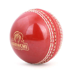 Balle de cricket en caoutchouc Karachi Kings - Rouge - Product Image 3