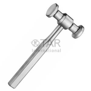 Mazo Dental personalizado de primera calidad, 184mm de longitud, 458G, cuerpo, 30mm, cabeza de goma, martillo de implante óseo quirúrgico, instrumentos médicos - Product Image 1
