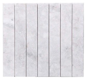 Lemon Yellow Marble Square Pattern <b>Mosaic</b> Tile Polished 8mm Thick Water Resistant Eco-Friendly 5 Year Warranty Modern Interior - Product Image 3