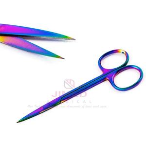 Tijeras de Iris Reutilizables Manuales de Alta Calidad con Recubrimiento Múltiple, Acero Inoxidable STR CVD para Procedimientos Quirúrgicos Clínicos y Hospitalarios - Product Image 6