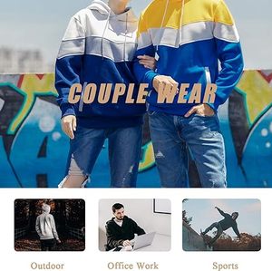 Le pull en polaire CozyComfy reste chaud et élégant avec notre sweat à capuche confort ultime-parfait pour chaque saison et occasion - Product Image 5